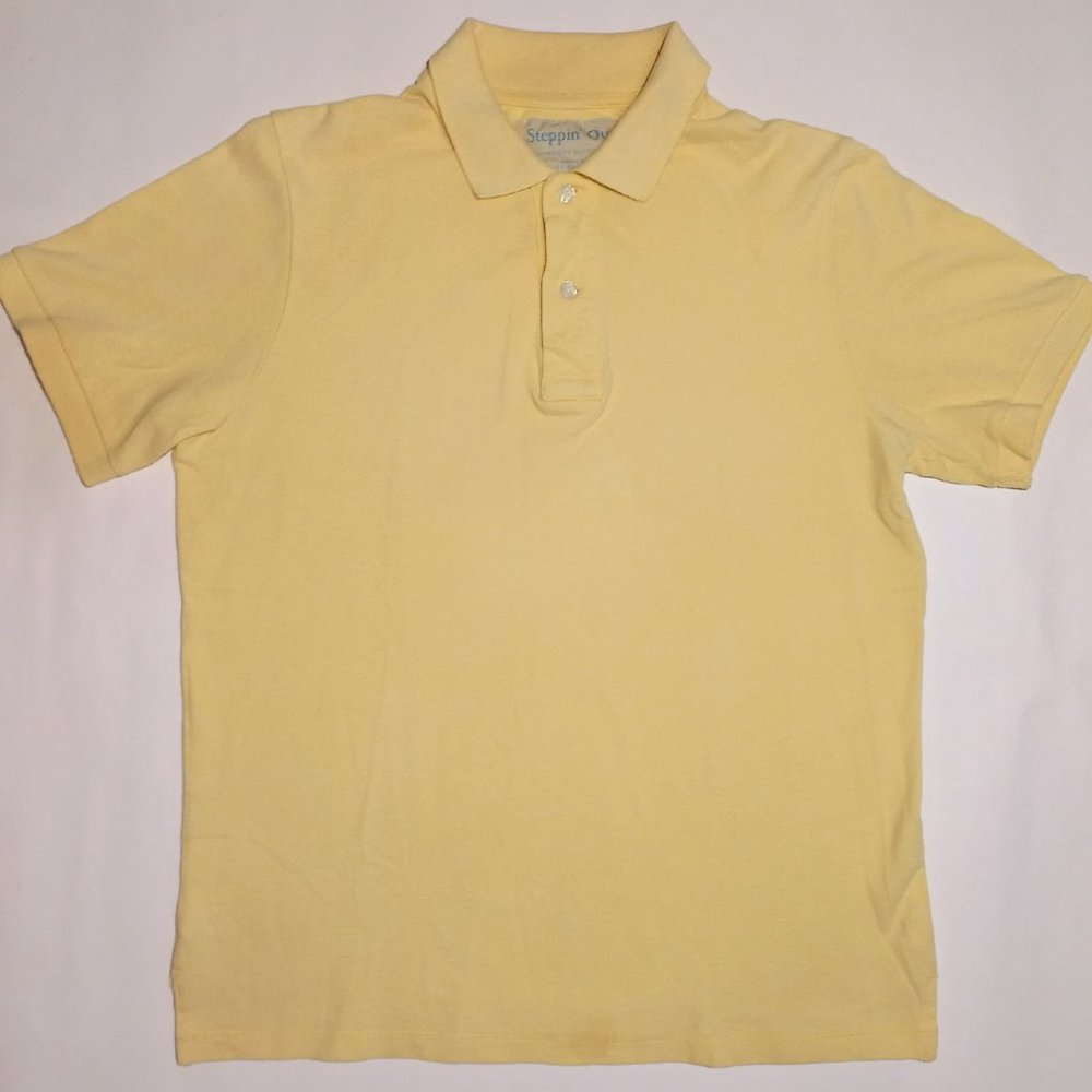 Steppin' Out UNIVERSITY OUTFITTERS QUALITY SPORTSWEAR Est 1983 Polo Shirt Size M